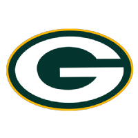 Green Bay Packers logo featuring a green "G" within a white oval bordered in yellow